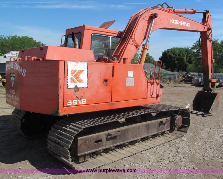 image for item C2221 Koehring 6612 excavator