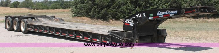 image for item C2517 1996 Eager Beaver 50GSL 48.5' detachable lowboy trailer