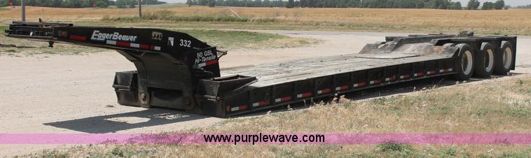image for item C2517 1996 Eager Beaver 50GSL 48.5' detachable lowboy trailer