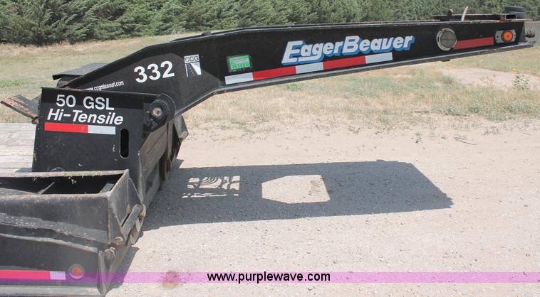 image for item C2517 1996 Eager Beaver 50GSL 48.5' detachable lowboy trailer