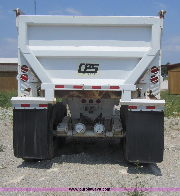 image for item C5395 2008 CPS 32' end dump trailer