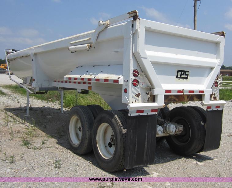 image for item C5395 2008 CPS 32' end dump trailer