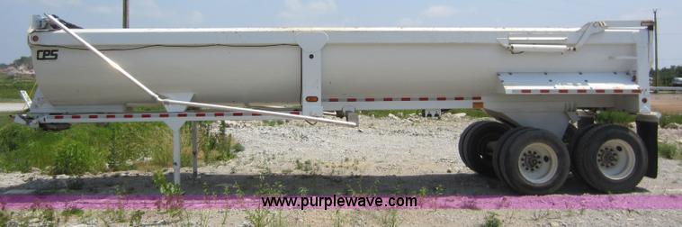 image for item C5395 2008 CPS 32' end dump trailer