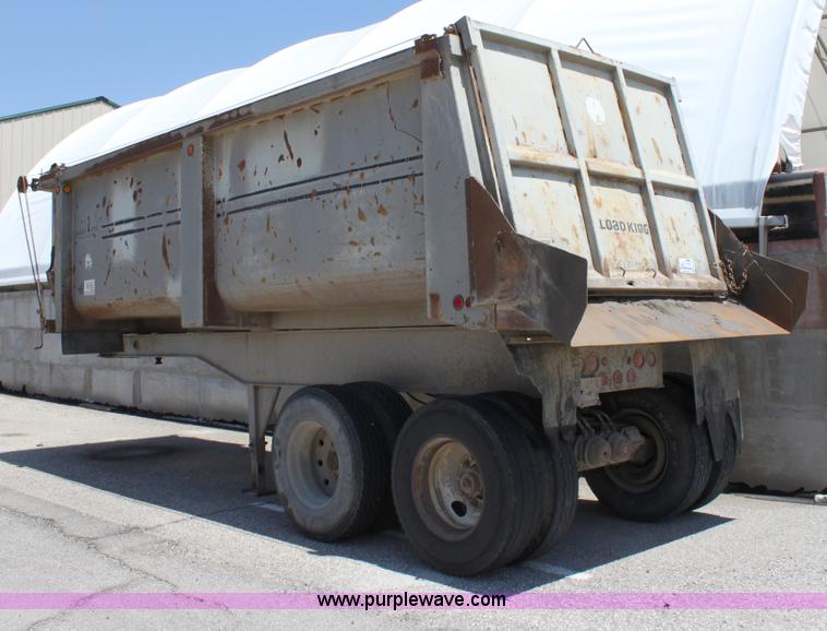 image for item D5086 1993 Load King 20' tandem axle dump trailer