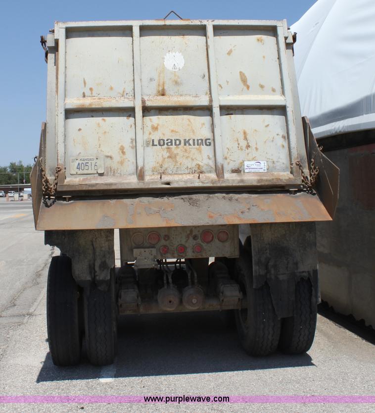 image for item D5086 1993 Load King 20' tandem axle dump trailer
