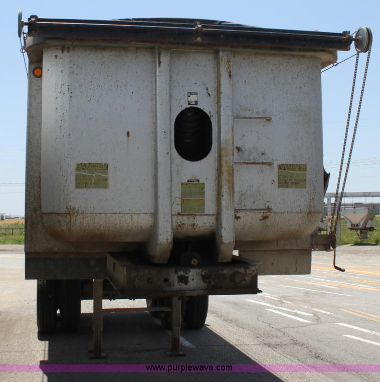 image for item D5086 1993 Load King 20' tandem axle dump trailer