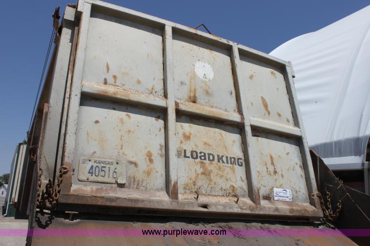 image for item D5086 1993 Load King 20' tandem axle dump trailer