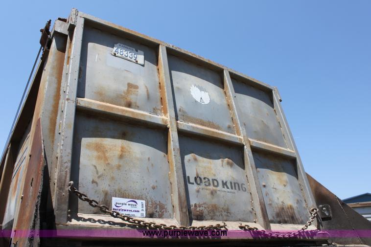 image for item D5087 1993 Load King 20' tandem axle dump trailer