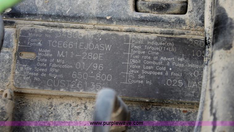 image for item D5097 1996 Ford L9000 mixer truck