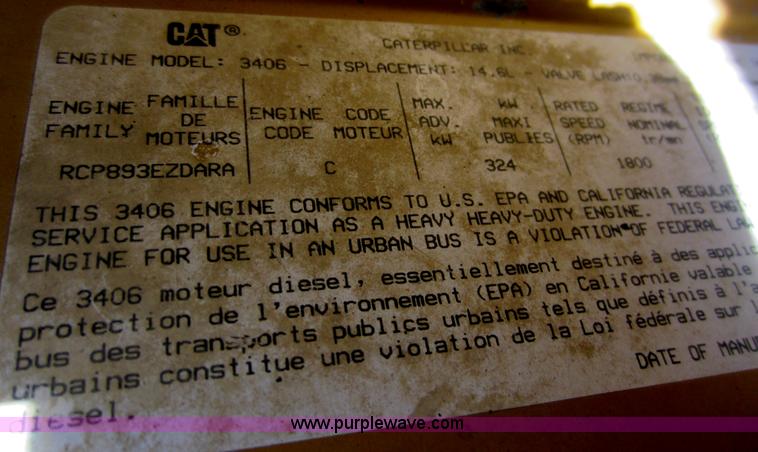 image for item D5549 1995 Kenworth T800 dump truck