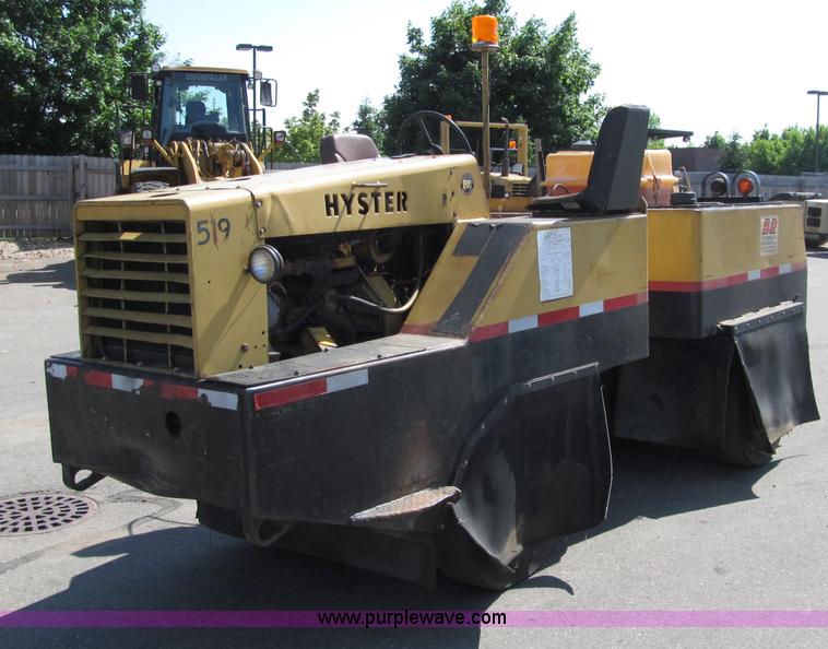 image for item D6521 Hyster C530A nine wheel pneumatic roller