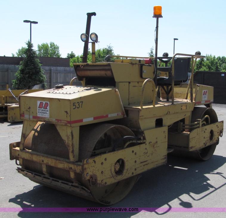 image for item D6523 1980 Dynapac CC21A double drum vibratory roller