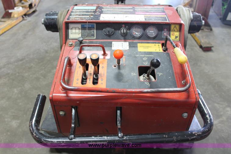 image for item L9839 2003 Ditch Witch SK500 walk behind skid steer