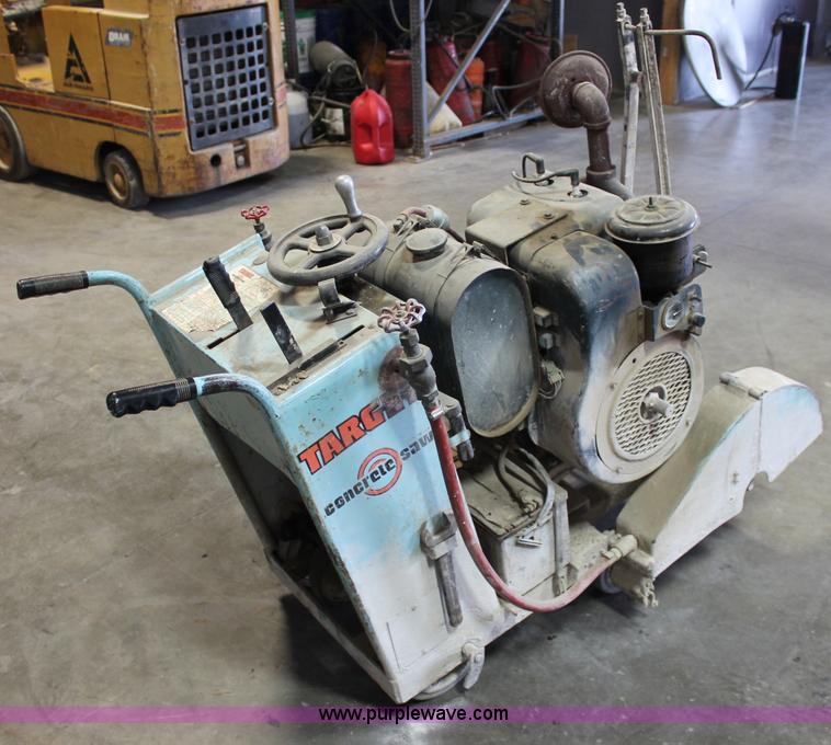 image for item L9844 Target EC18 self-propelled walk-behind concrete saw