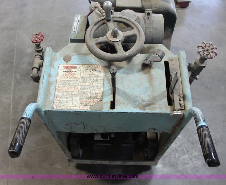 image for item L9844 Target EC18 self-propelled walk-behind concrete saw