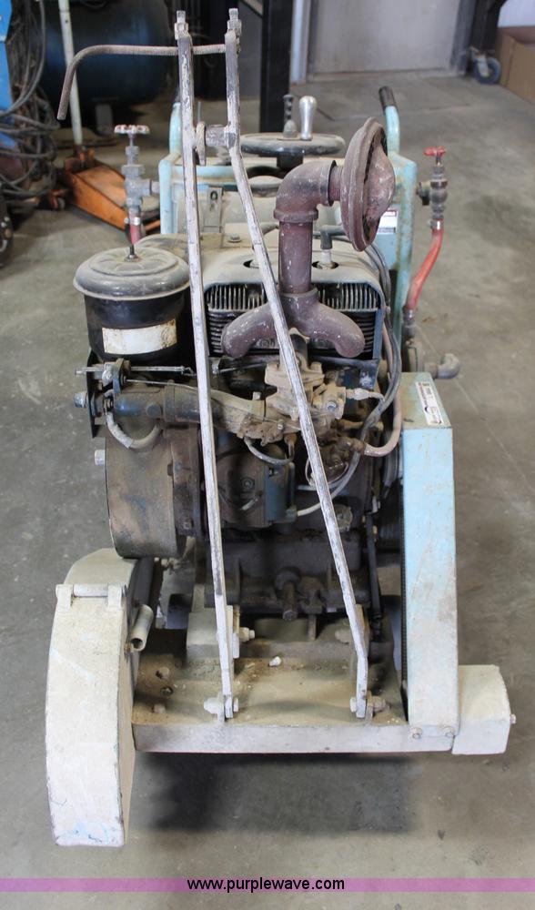 image for item L9844 Target EC18 self-propelled walk-behind concrete saw