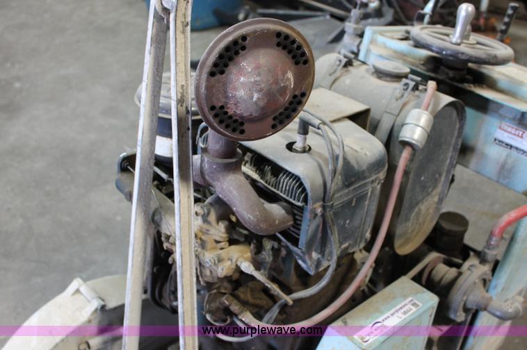 image for item L9844 Target EC18 self-propelled walk-behind concrete saw