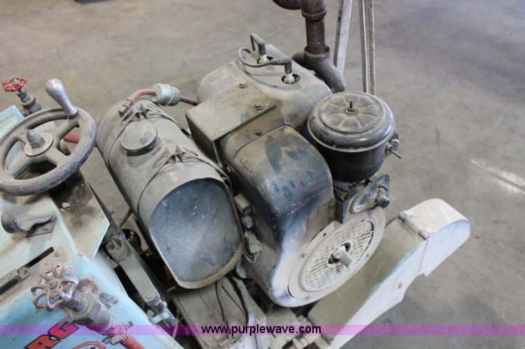 image for item L9844 Target EC18 self-propelled walk-behind concrete saw