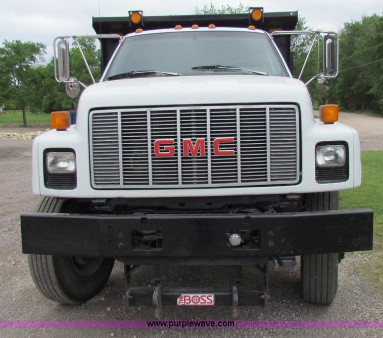image for item B1349 1993 GMC Topkick dump truck
