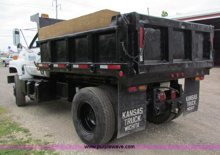 image for item B1349 1993 GMC Topkick dump truck