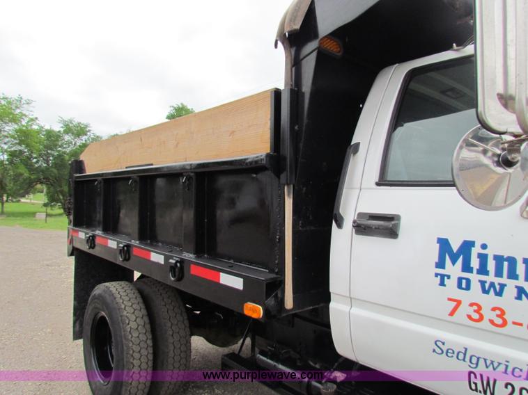 image for item B1349 1993 GMC Topkick dump truck