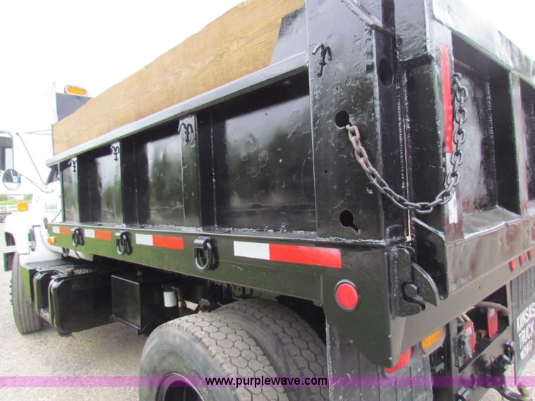 image for item B1349 1993 GMC Topkick dump truck