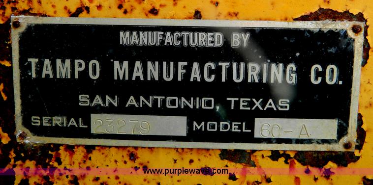 image for item B3684 1977 Tampo RS16A roller