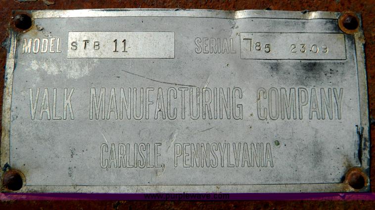 image for item B3685 Valk snow plow