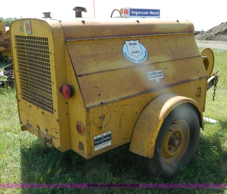 image for item B3686 Ingersoll Rand Gyro-Flo 150 air compressor