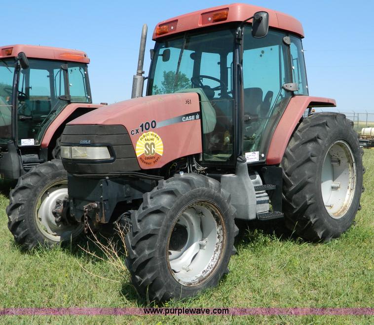 image for item B3687 2002 Case IH CX100 MFWD tractor
