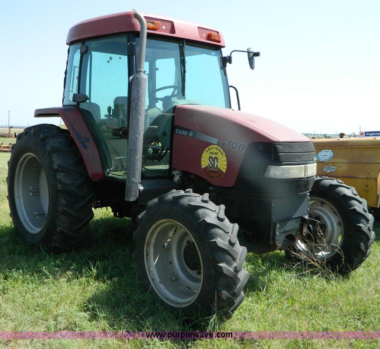 image for item B3687 2002 Case IH CX100 MFWD tractor