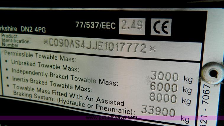 image for item B3688 2002 Case IH CX90 MFWD tractor