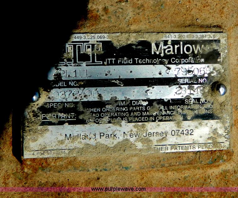 image for item B3691 Shop built pump