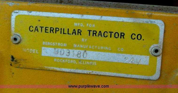 image for item B3699 1979 Caterpillar 140G motor grader