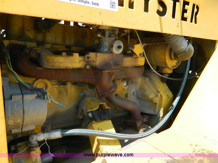 image for item B3705 Hyster C530A rubber tire roller