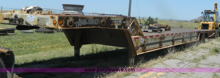image for item B3707 1991 Trail King trailer