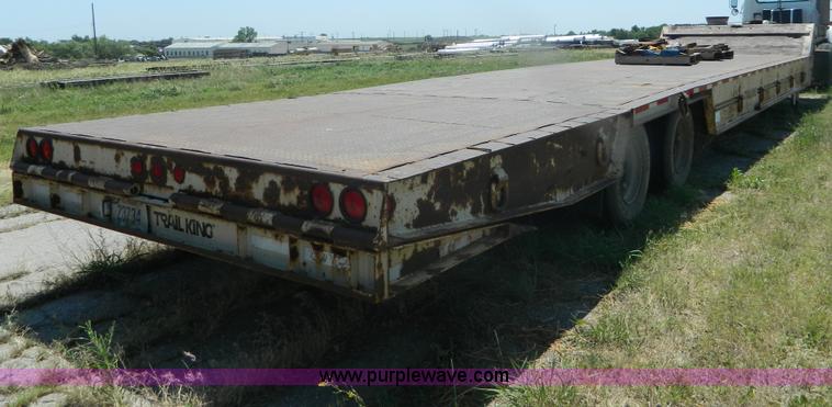 image for item B3707 1991 Trail King trailer