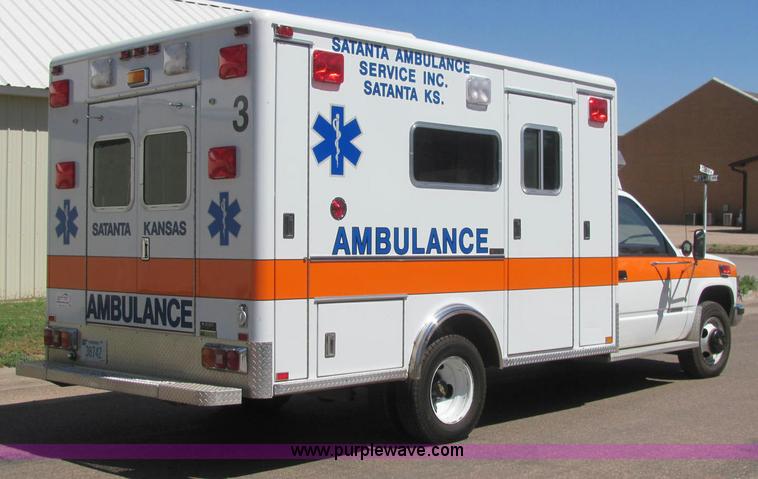 image for item C2567 1992 Chevrolet 3500 ambulance