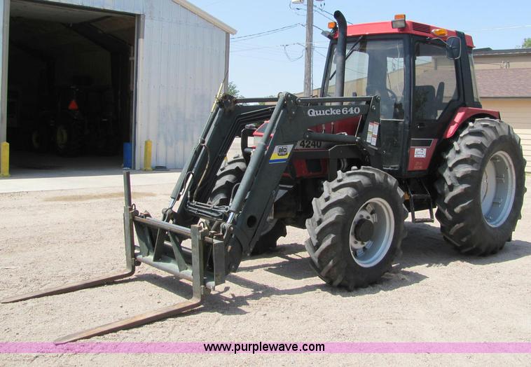 image for item C2574 1996 Case 4240 MFWD tractor
