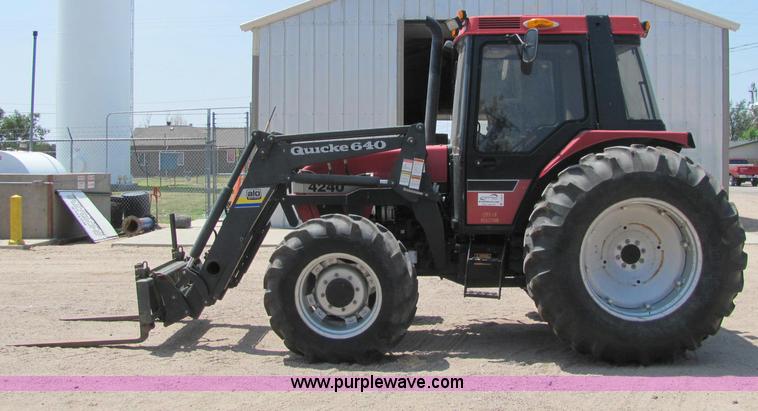 image for item C2574 1996 Case 4240 MFWD tractor