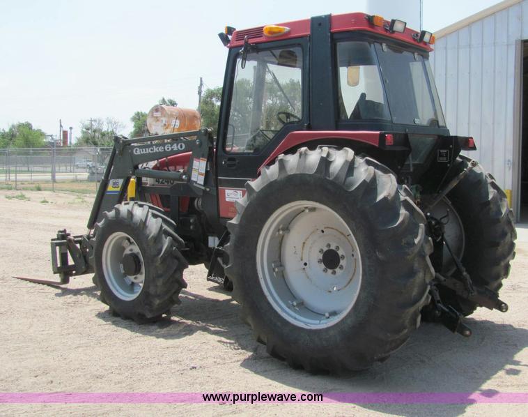 image for item C2574 1996 Case 4240 MFWD tractor