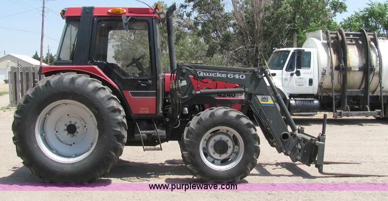 image for item C2574 1996 Case 4240 MFWD tractor