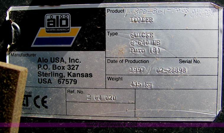 image for item C2574 1996 Case 4240 MFWD tractor