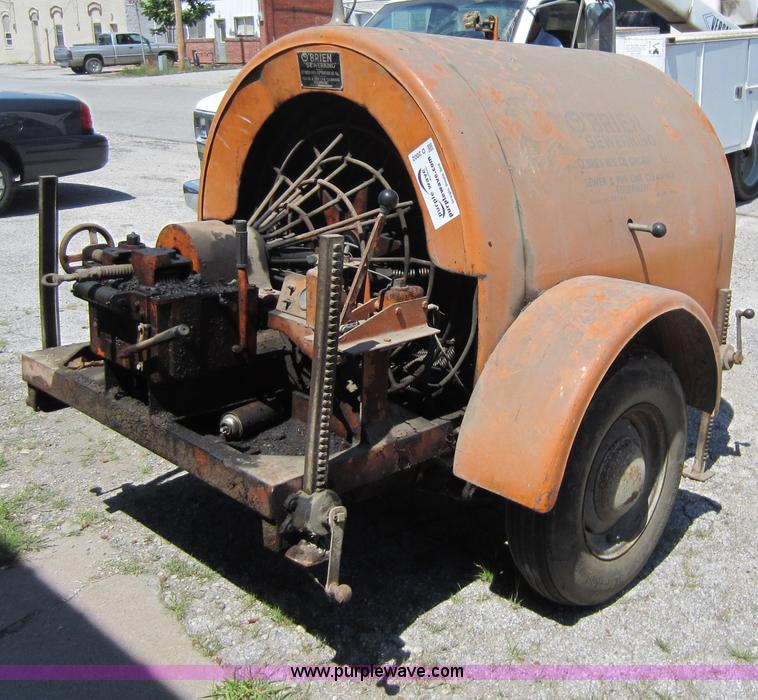image for item D2002 O'Brien Sewer King 800 sewer cleaner
