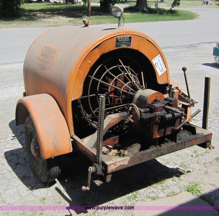 image for item D2002 O'Brien Sewer King 800 sewer cleaner