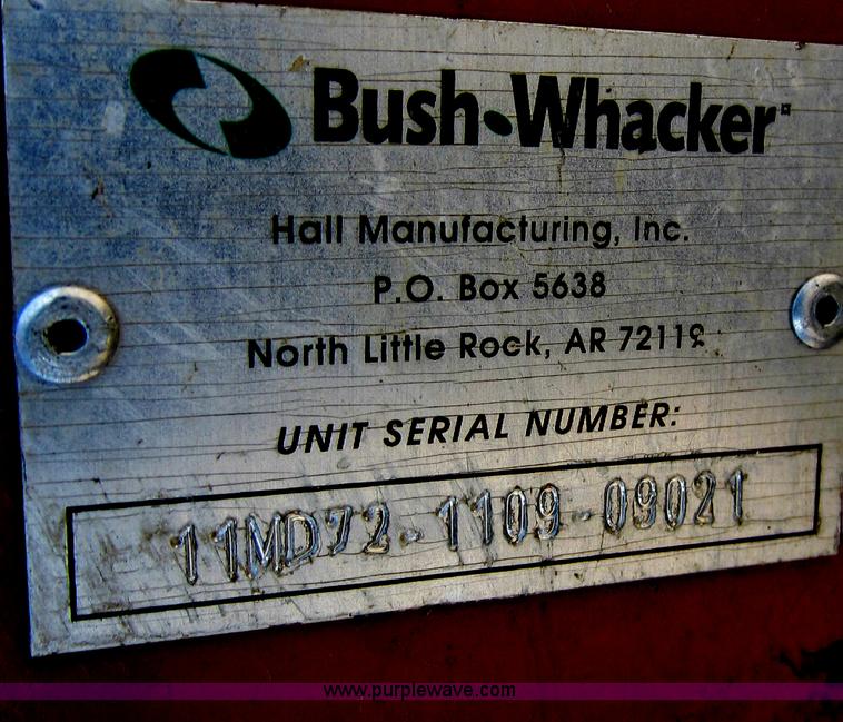 image for item D2006 Bush Wacker MD-72