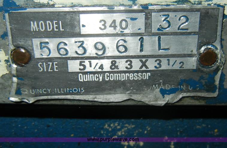 image for item D4145 Quincy 340 compression motor