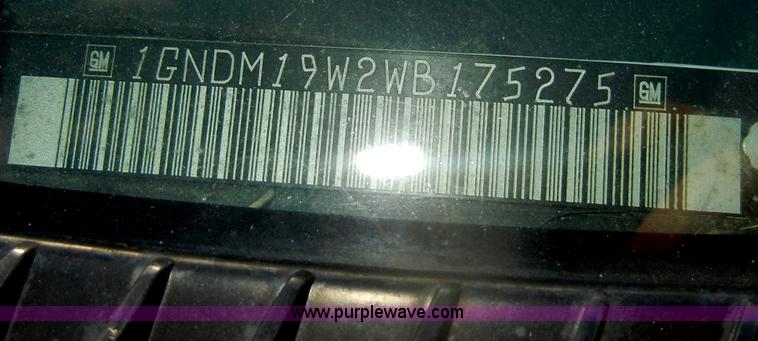 image for item D4249 1998 Chevrolet Astro van