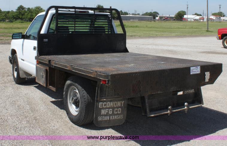 image for item D5105 1998 Chevrolet Cheyenne 2500 flatbed pickup truck