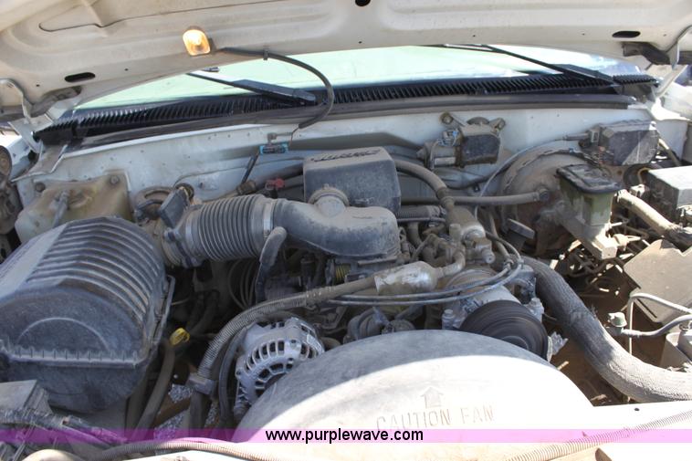 image for item D5105 1998 Chevrolet Cheyenne 2500 flatbed pickup truck